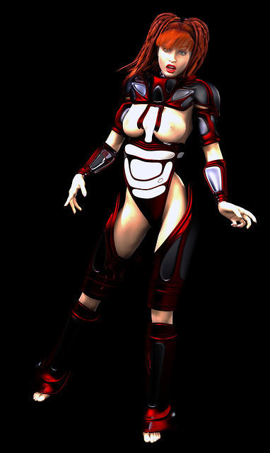 Cassie in Mark 5 armor 01